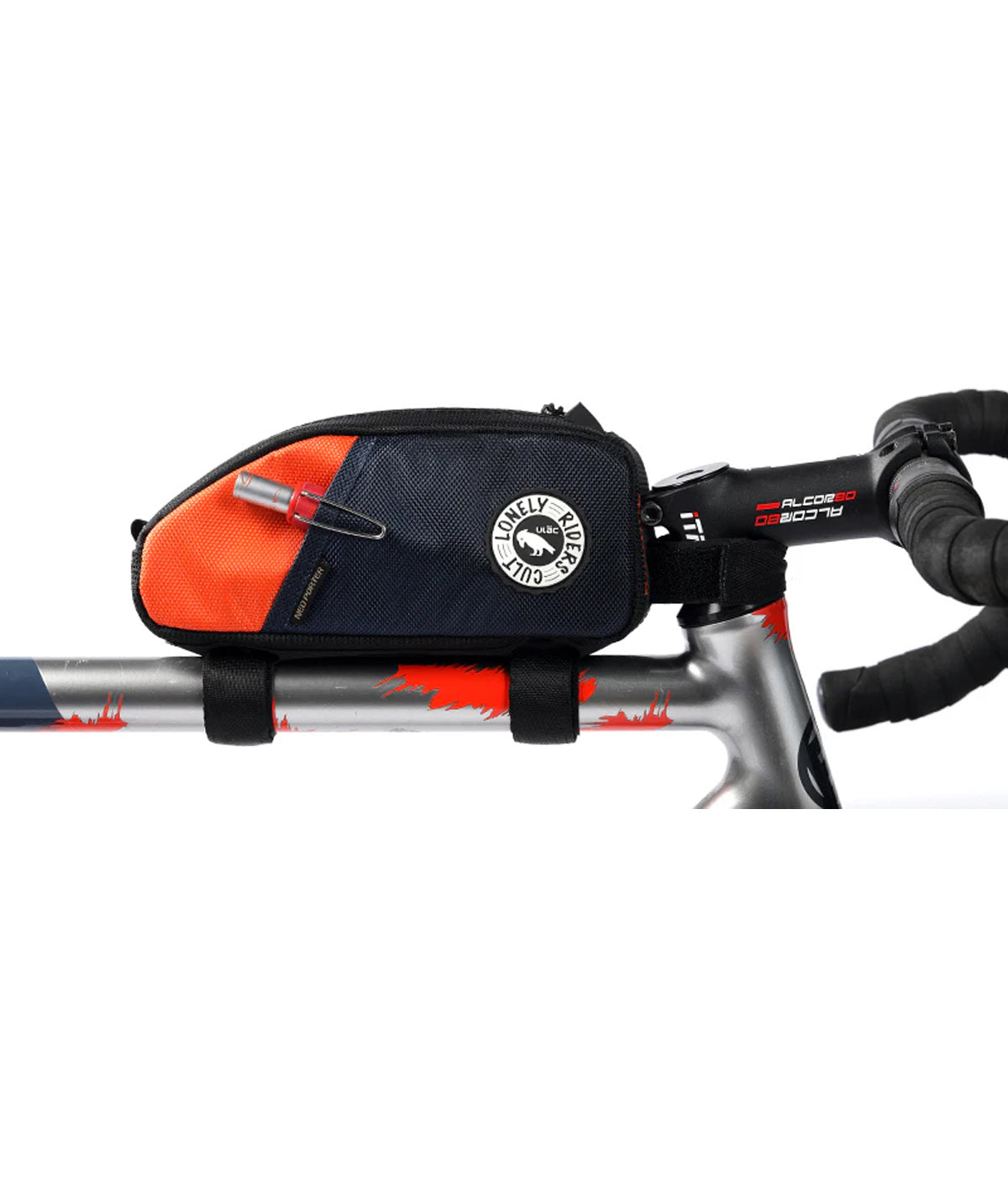Borsello tubo orizzontale (sopra) TREKKING PRO (1,2 L) blu - Navy