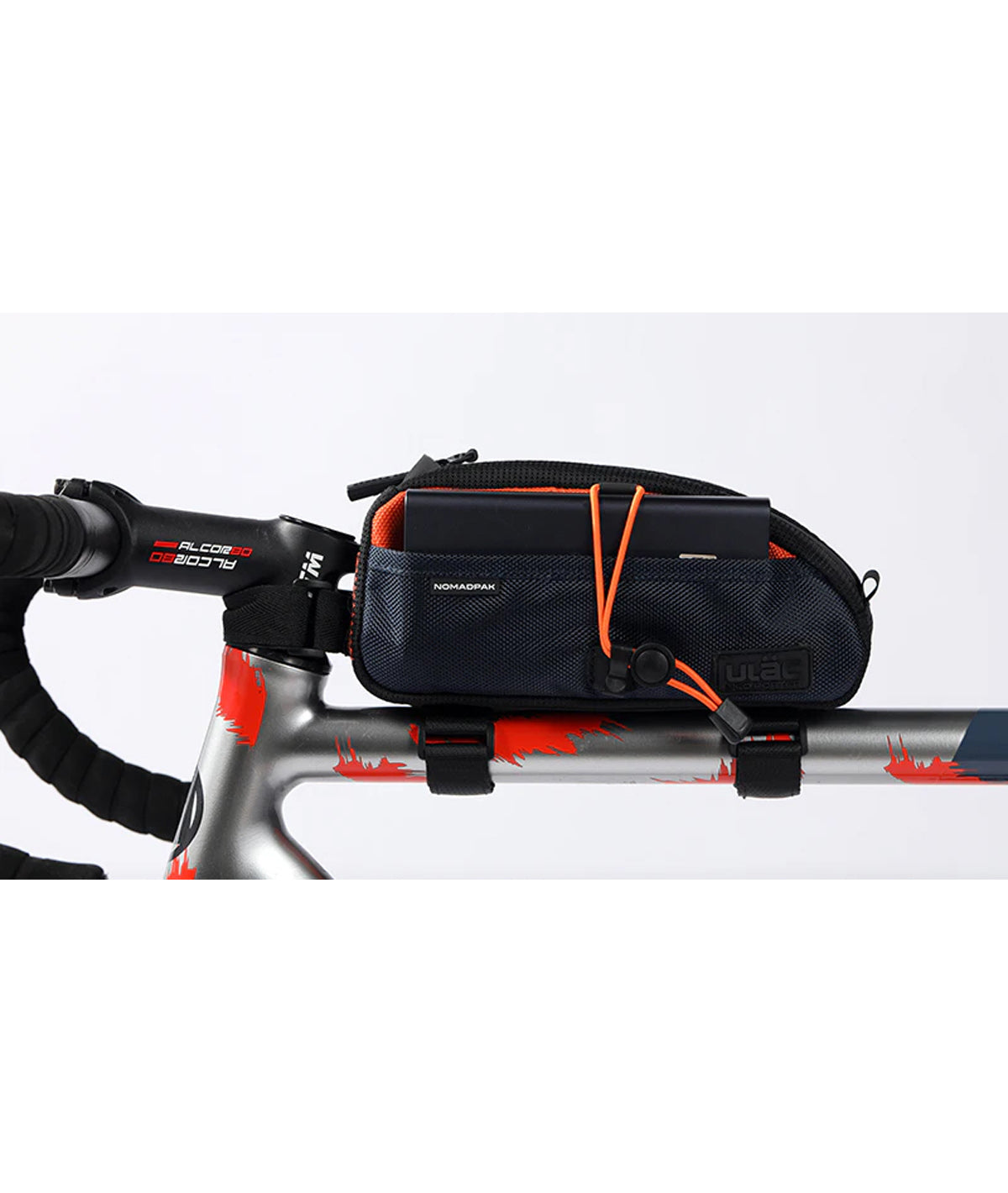 Borsello tubo orizzontale (sopra) TREKKING PRO (1,2 L) blu - Navy