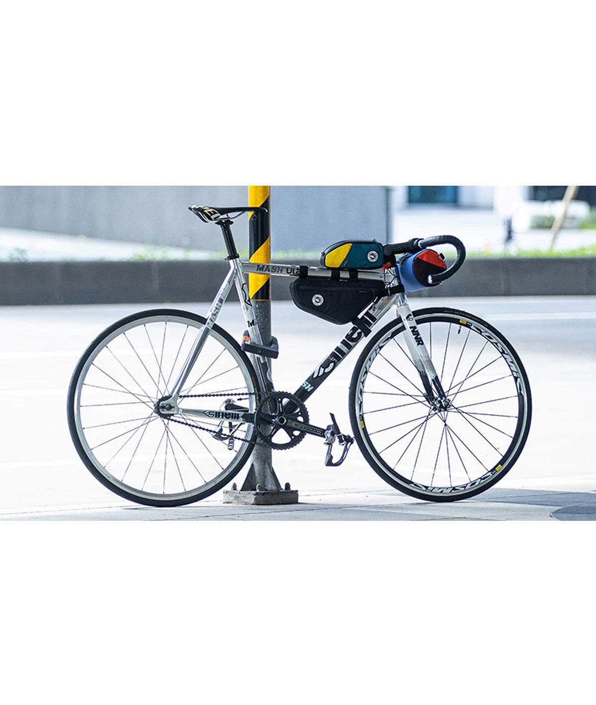 Borsello tubo orizzontale (sopra) Trekking PRO (1,2 L) verde petrolio - dark teal